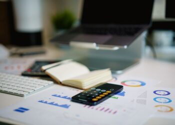 Financial report. Data presentation, expense and cost calculations.