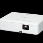 Epson CO-W01-projector schuin van voren
