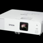 Epson EB-L260F-laserprojector schuin van voren