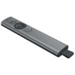 Logitech Spotlight presentatie-afstandsbediening in slate, vooraanzicht