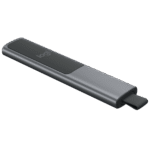 Logitech Spotlight presentatie-afstandsbediening in slate, achteraanzicht